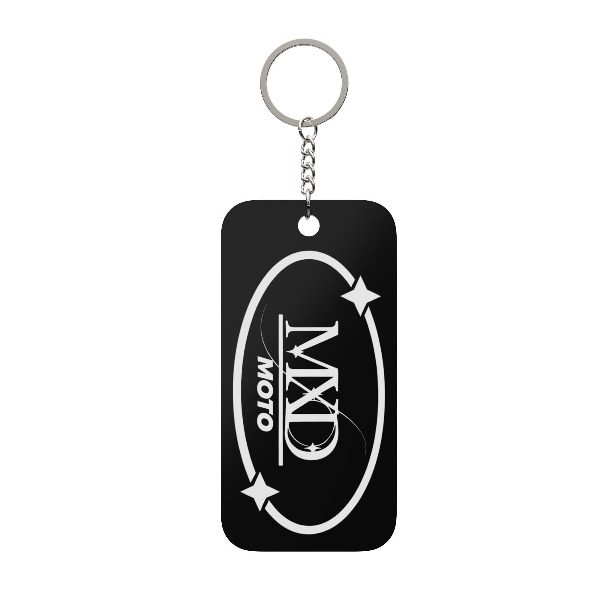 MXD Moto Keychain (white)